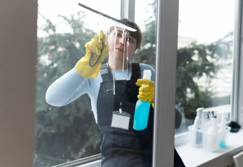 Nettoyage de vitres intérieures et extérieures à Porspoder